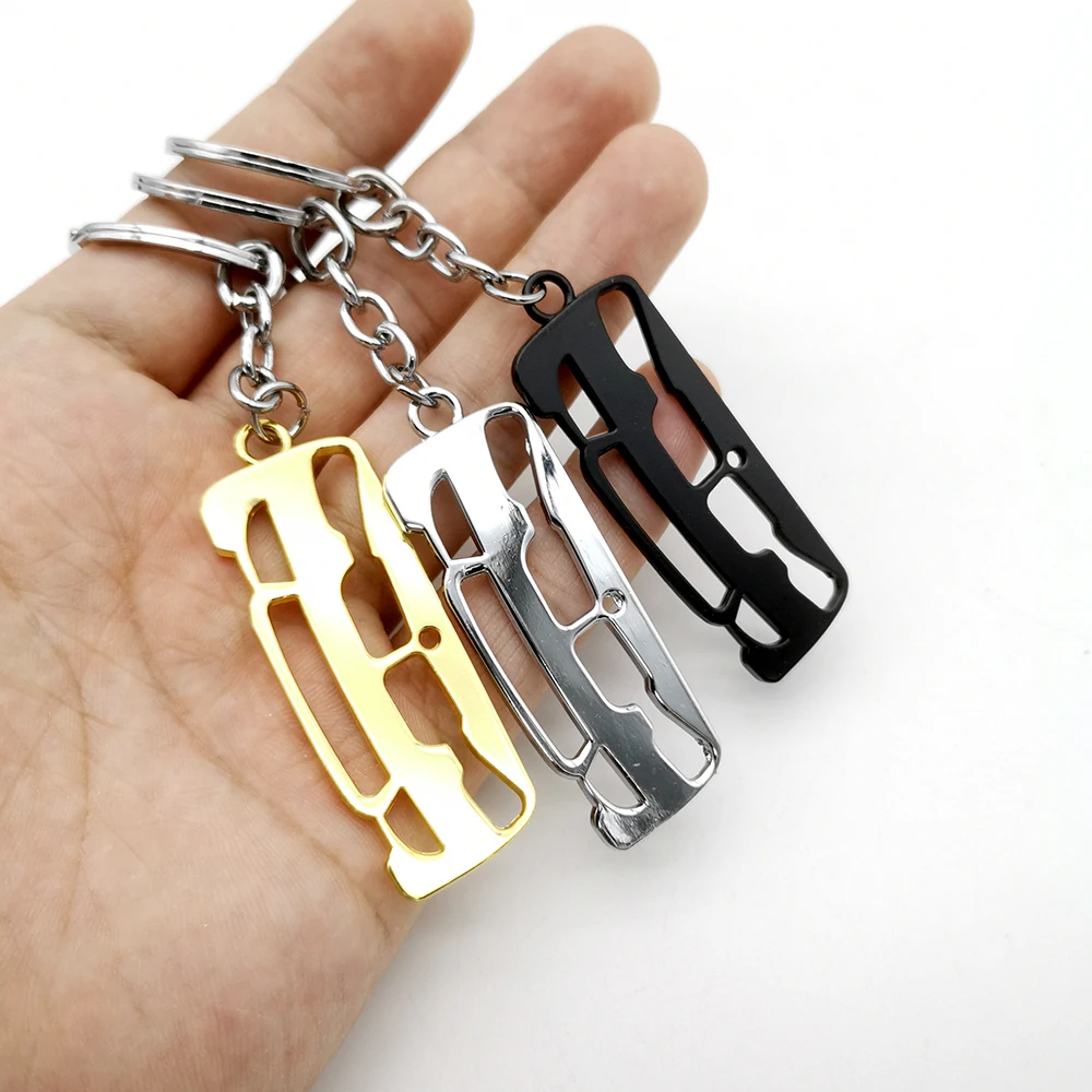 Car Front Grill Keychain MIni Car Key Chain Metal Front Grill Mesh Keyring Key Pendant For BMW e46 e36 F30 M5 M4 E90 Accessories