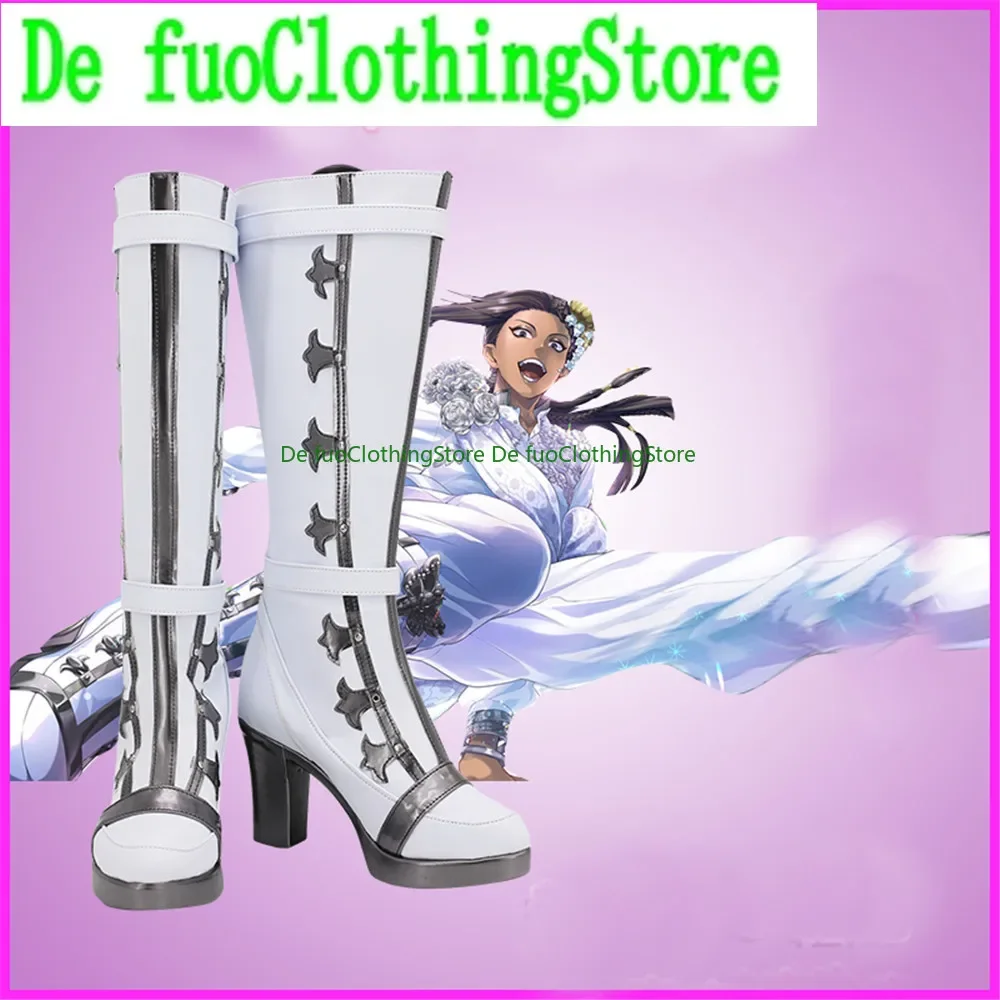 

Twisted-Wonderland Jamil Cosplay Shoes Boots Game Anime Halloween DefuoClothing Shoes Store