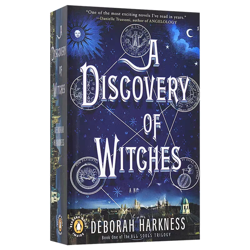 

A Discovery of Witches by Deborah Harkness All Souls Trilogy Book 1 English Version Fantasy Novel Book