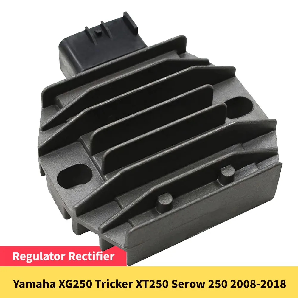

Motorcycle Voltage Regulator Rectifier For YAMAHA XG250 TRICKER XT250 Serow 2008-2018 YFM250B YFM25 YFM250X YFM250B