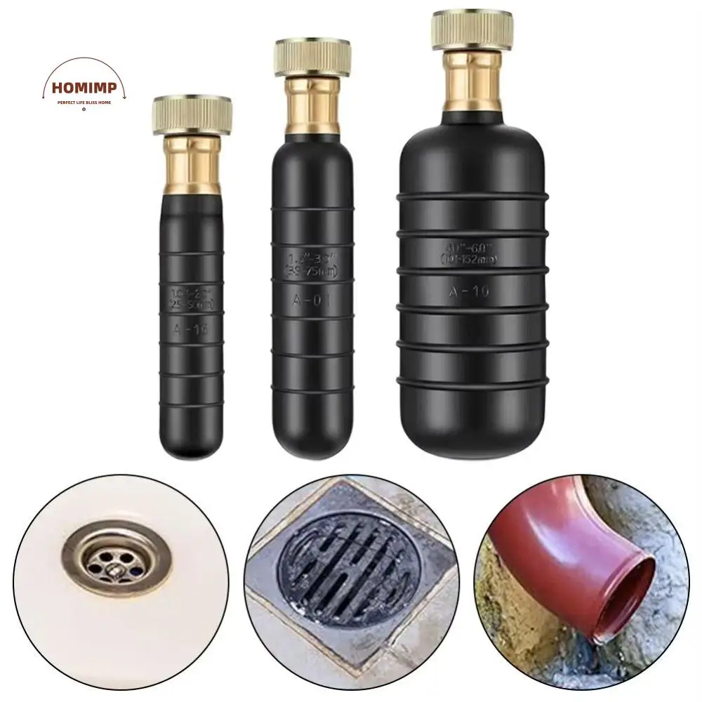 

Efficient Pipe Cleaner Safe Easy To Use Clog Bladder Unclogger Wear Resistance Quickly Clears Clogged Drains Drain Bladder Kit