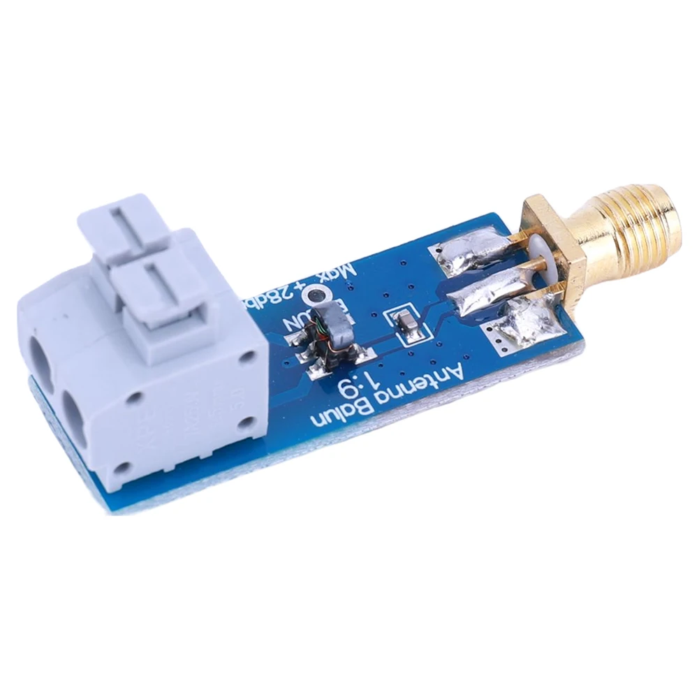 1/9 HF هوائي Balun سلك طويل HF هوائي HF هوائي Balun One Nine مع حماية إدخال هوائي لحم الخنزير حتى