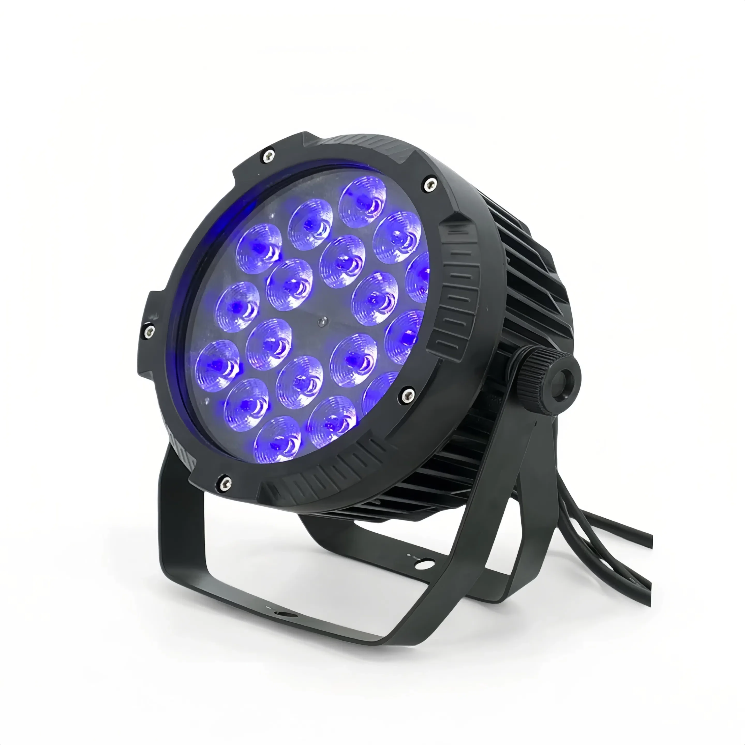 

Uminum IP65 18X18W RGBWA UV 6in1 Светодиодные водонепроницаемые сценические светильники Наружное освещение DMX512 Управление Профессиональное DJ-оборудование