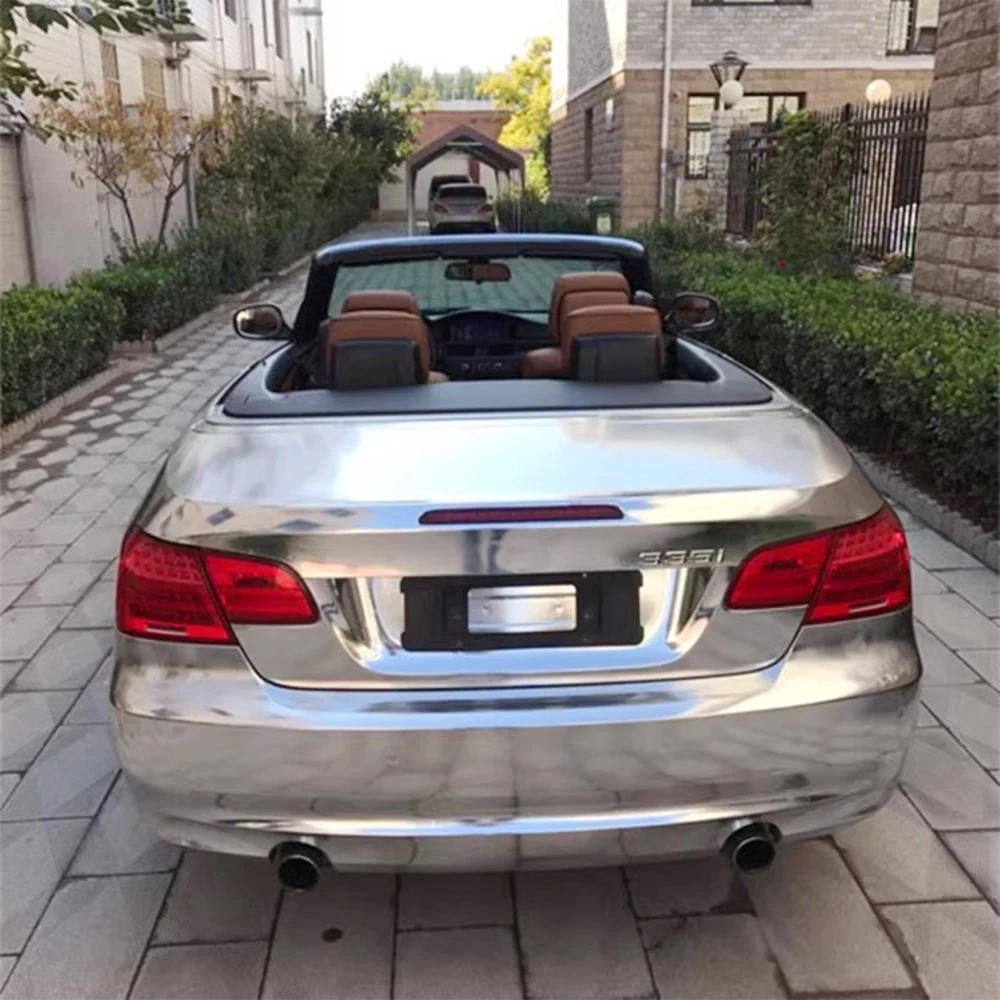 الفضة الكهربائية طلاء الفينيل فيلم بالكهرباء ملصق فقاعة الحرة ملصق سيارة التفاف فيلم اكسسوارات السيارات الداخلية الخارجية