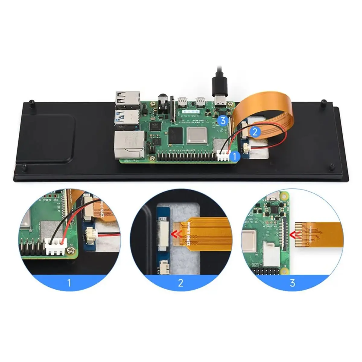 2026 New 8.8 Inch 480x1920 MIPI LCD TouchScreen Display IPS Panel for 3A+/3B+/4B/5,CM3/3+/4/5,