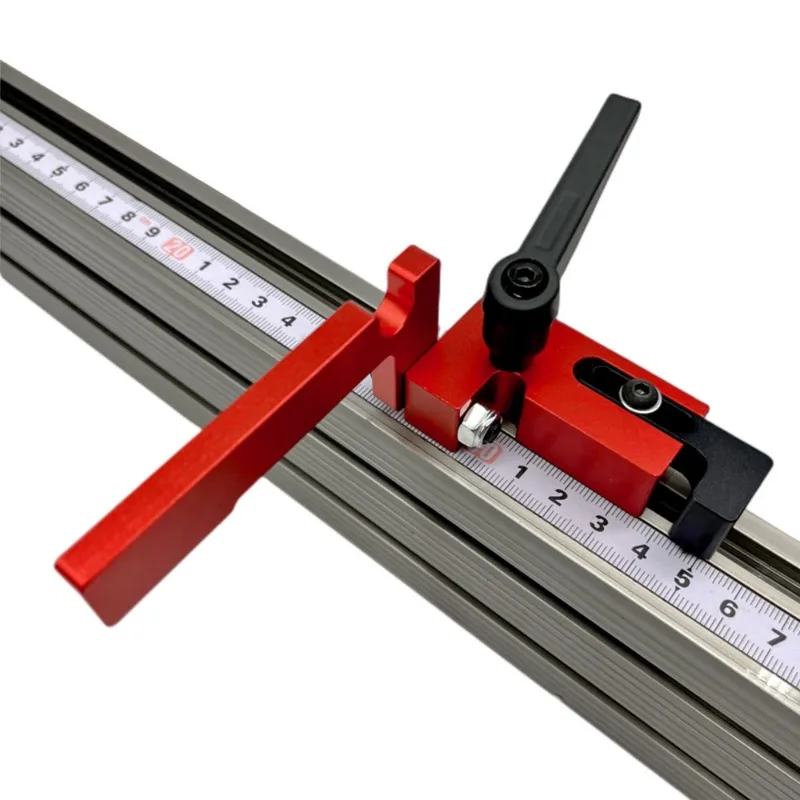 Woodworking Model 75, Backing Positioner, Push Table Limiter T-slot Slider Stop Positioner