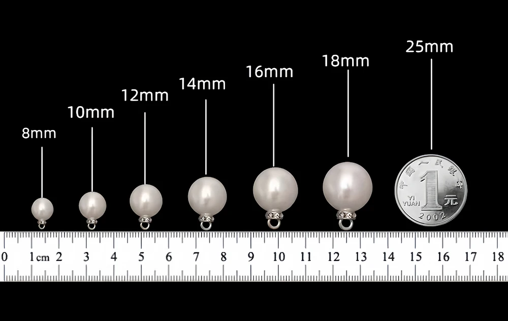 10 Stück eingelegte Strass-Imitationsperlen-Anhänger-Zubehör für Halsketten, Kleidung, Ohrringe, Armbänder, DIY-Schmuckherstellung – Detail 6