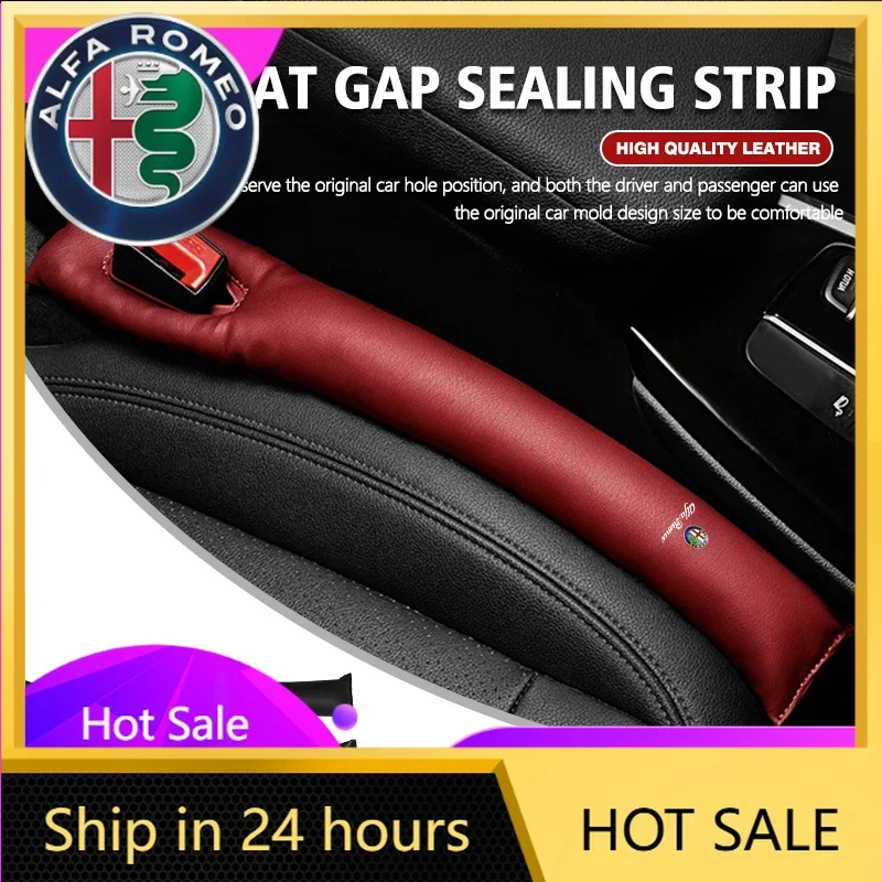 

Car Stickers For Alfa Romeo For Alfa Romeo 1/2PCS Car Styling Leather Seat Gap Filler Leak-proof Plug Padding Strip Giulia 147 M