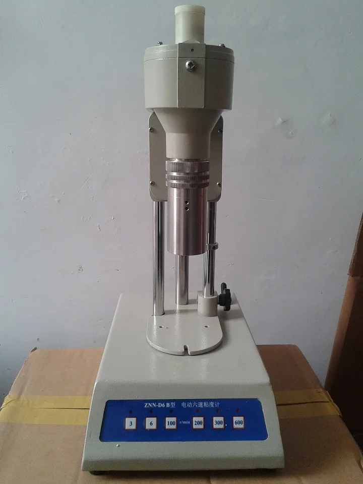 Six-speed rotational viscometer znn-d6 lab drilling mud viscometer