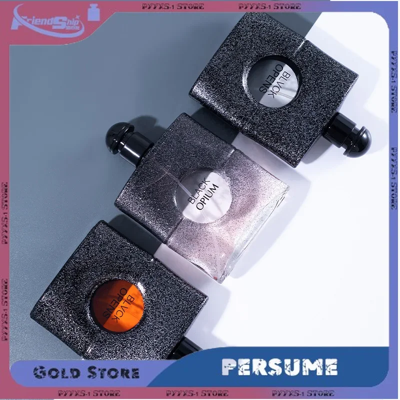 90ml Women Perfume Original Black Coffee Cologne Pheromone Woody Scent Spray Perfume Lasting Fragrance Pheromone Light Fragrance