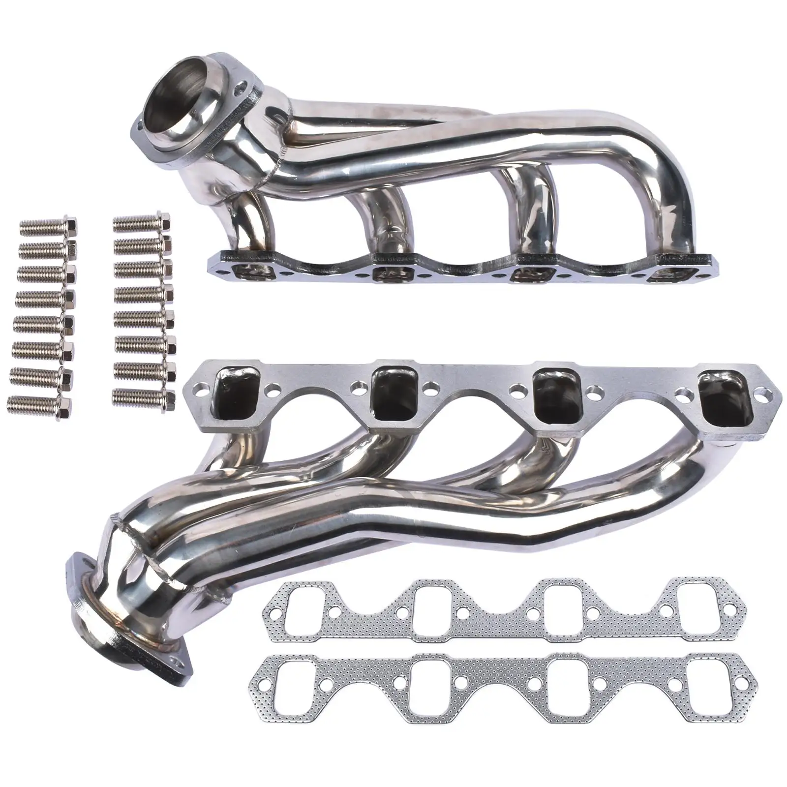 Stainless Steel Exhaust Manifold Headers – 1979–1993 Ford Mustang 5.0 V8 GT / LX / SVT 6