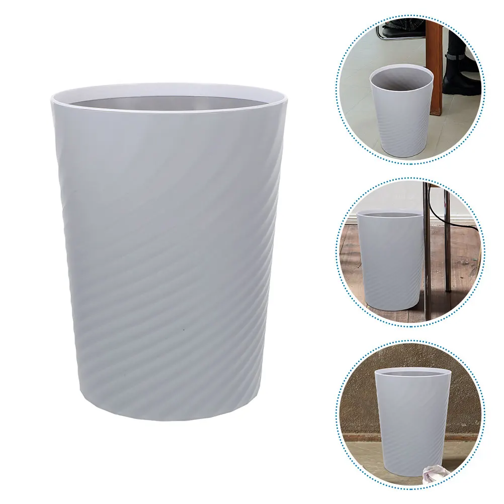 

Garbage Can Kitchen Bathroom Trash Cans Trashcan Wastebasket Bedroom Household Living