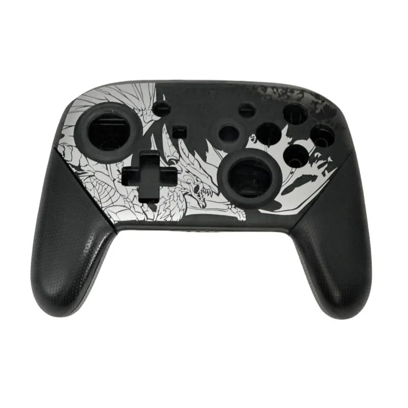 حافظة بديلة للإسكان بالكامل لوحدة تحكم Switch Pro ذات قبضة أمامية خلفية وغطاء حماية لجراب الألعاب المحدودة NS Pro