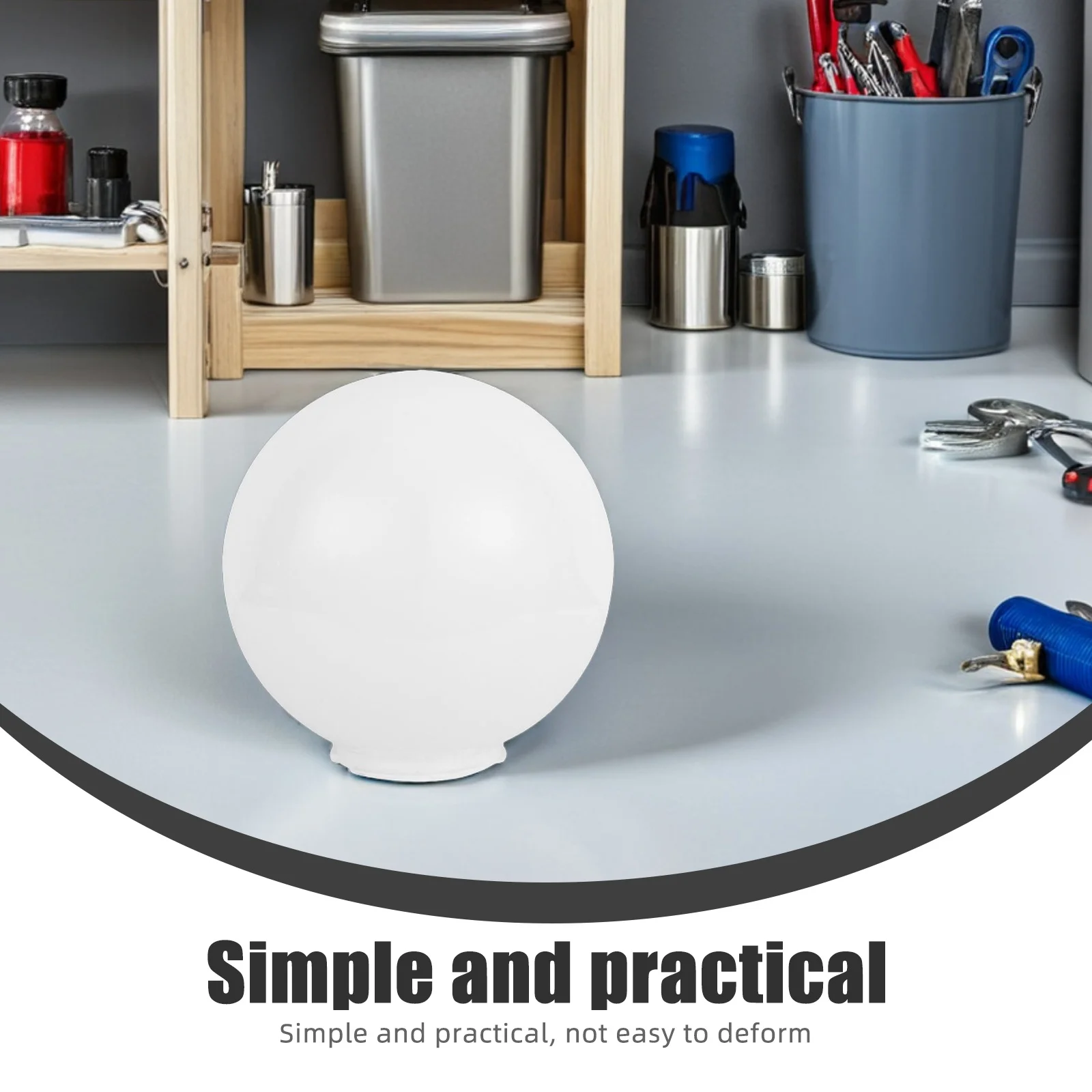 

Acrylic Spherical Lampshade 30CM Diameter 12.5CM Base Cloth Material Outdoor Cover Round Balls Light Shade Accessories