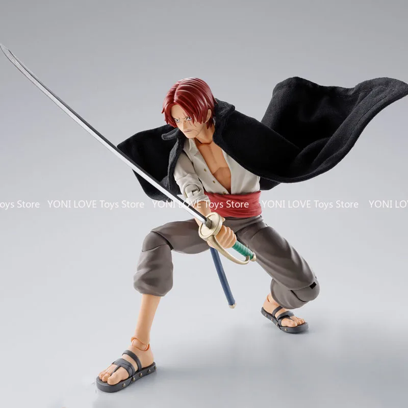 متوفر في المخزون بانداي الصندوق الأصلي SHF شانكس مونشي دي لوفي (المراهقين) أنيمي عمل نموذج لجسم لعبة هدية للطفل صندوق رغوة التعبئة والتغليف #4