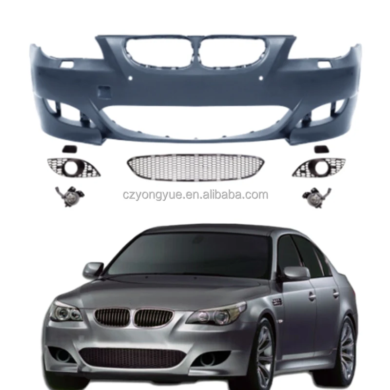 

Передний бампер Dream Garage Carbon Fiber E60 Upgrade в стиле M5 для BMW 5 серии E60 525i 550i 520i 530d 2004 2005 2006 2007 2008