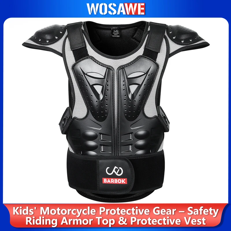 Children's Sports Motorcycle Armor Jacket Cross-Country Cycling Protective Armor Ski Protection Equipment