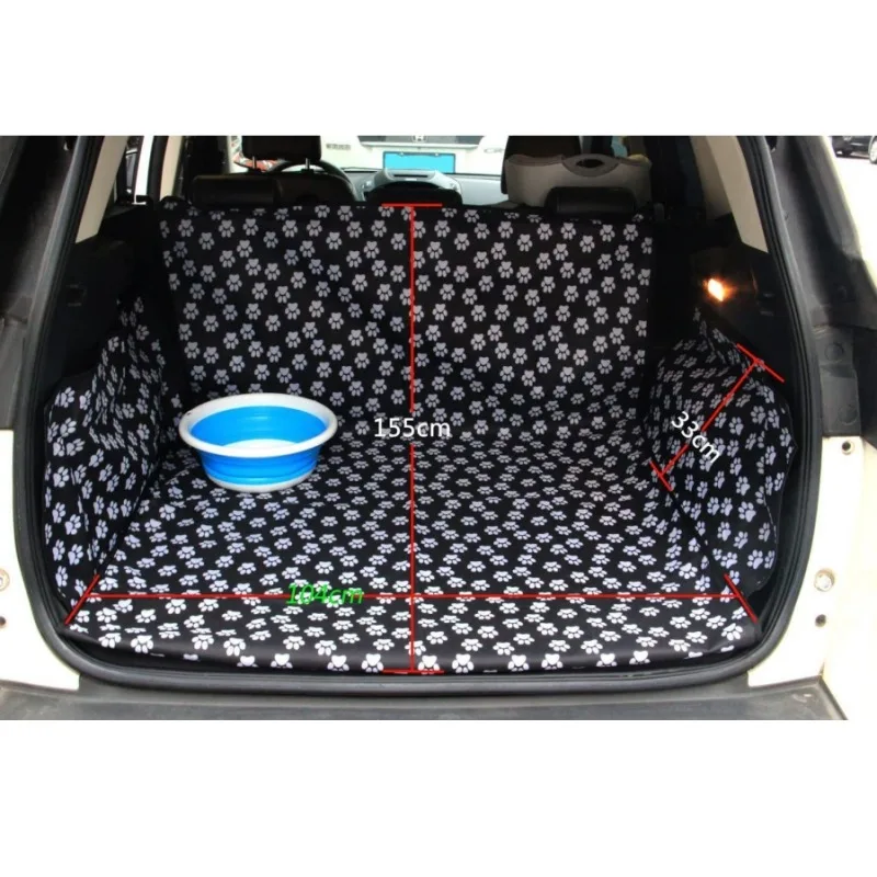 Car Boot Liner Protector For Dog Nonslip Waterproof Pet Cargo Cover Anti-Scratch Tear-Resistan Trunk Cover Mat Travel Universal