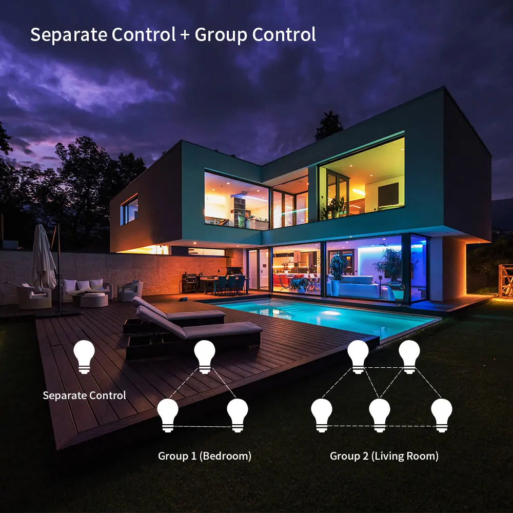 CozyLife Smart Spotlight 5W GU10 WiFi ściemniania lampy Anti-dazzle żarówki 110V 220V wsparcie Apple HomeKit dla domu salon