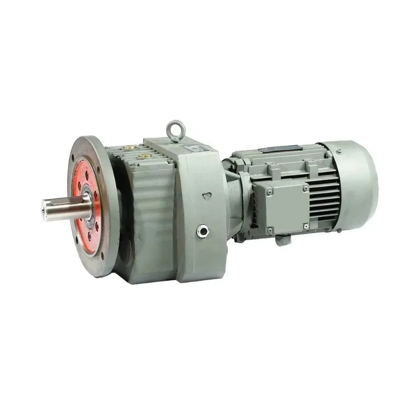 Reduction Gearbox 1hp 3hp Electric Motor Speed Reducer Helical Gear Motor for Conveyor Concrete Mixers