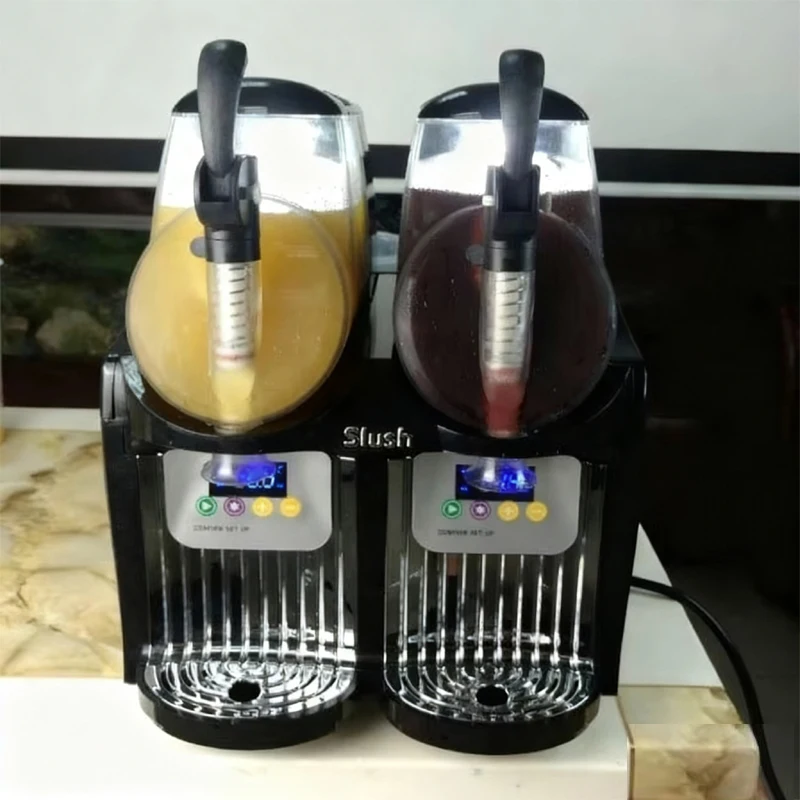Professional 2L Slush Slushy Machine Commercial Frozen Juice Drink Maker Slushy Maker Ice Slushie Machine