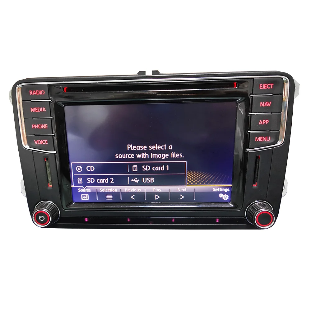 Auto rádio de Carplay do andróide, rádio do carro, VW PQ, descoberta pro, golfe, Passat, polo, CC, Tiguan, golfe, 6.5 