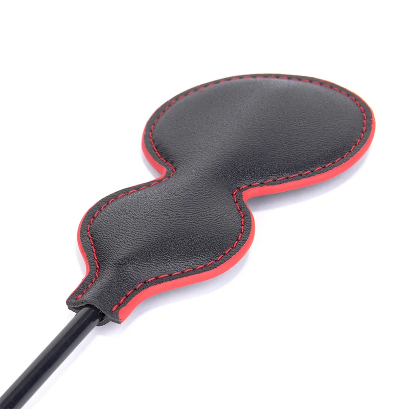 40 سنتيمتر بولي Leather الجلود ركوب الخيل المحاصيل الفروسية فلوجر الردف سوط لعب الأدوار عصا التدريب لركوب الخيل #2