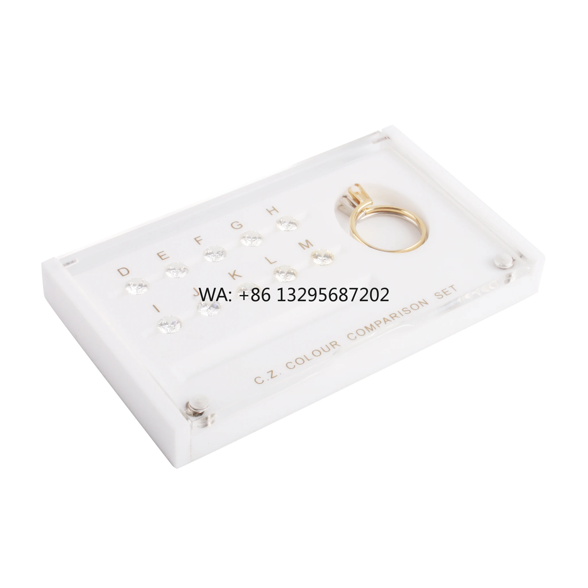 

GemTrue Brand DiKaiTools Elevate Your Gem Analysis DK100 CZ Colour Comparison Master Stone Set