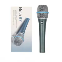Metal BETA87A cardioid Dynamic Microphone For Stage Singing Professional Wired Microphone for Shure Karaoke BBOX Recording Vocal