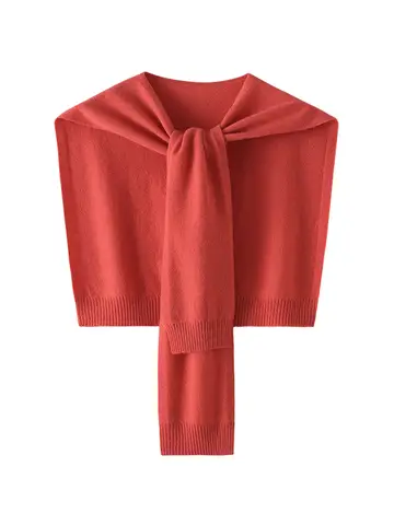 ADDONEE 100% Merino Wool Knitted Shawl For Women Autumn Winter Simple Style Solid Soft Knitwear Korean Popular Cappa Fashion Top