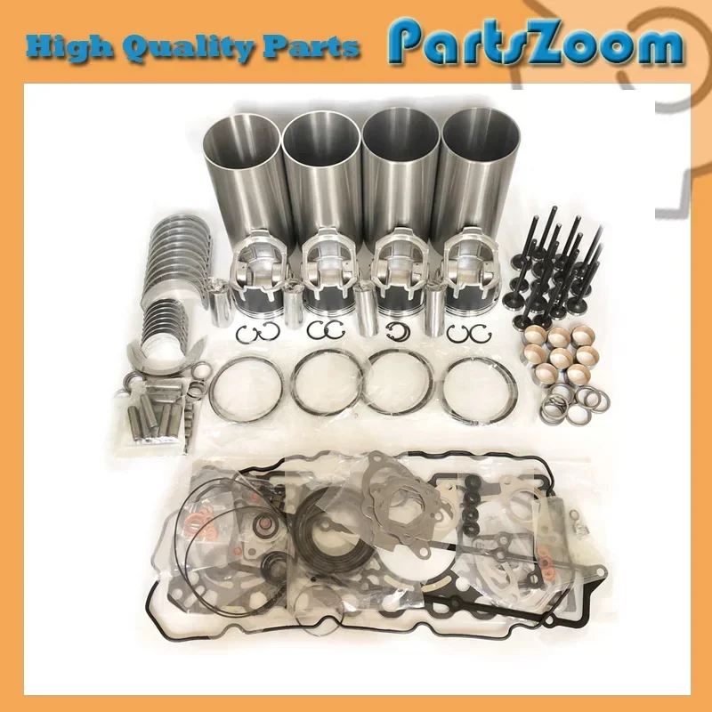 Overhaul Rebuild Kit for Isuzu 4BD1 4BD1T 3.9L Hitachi Excavator ISUZU NPR NQR