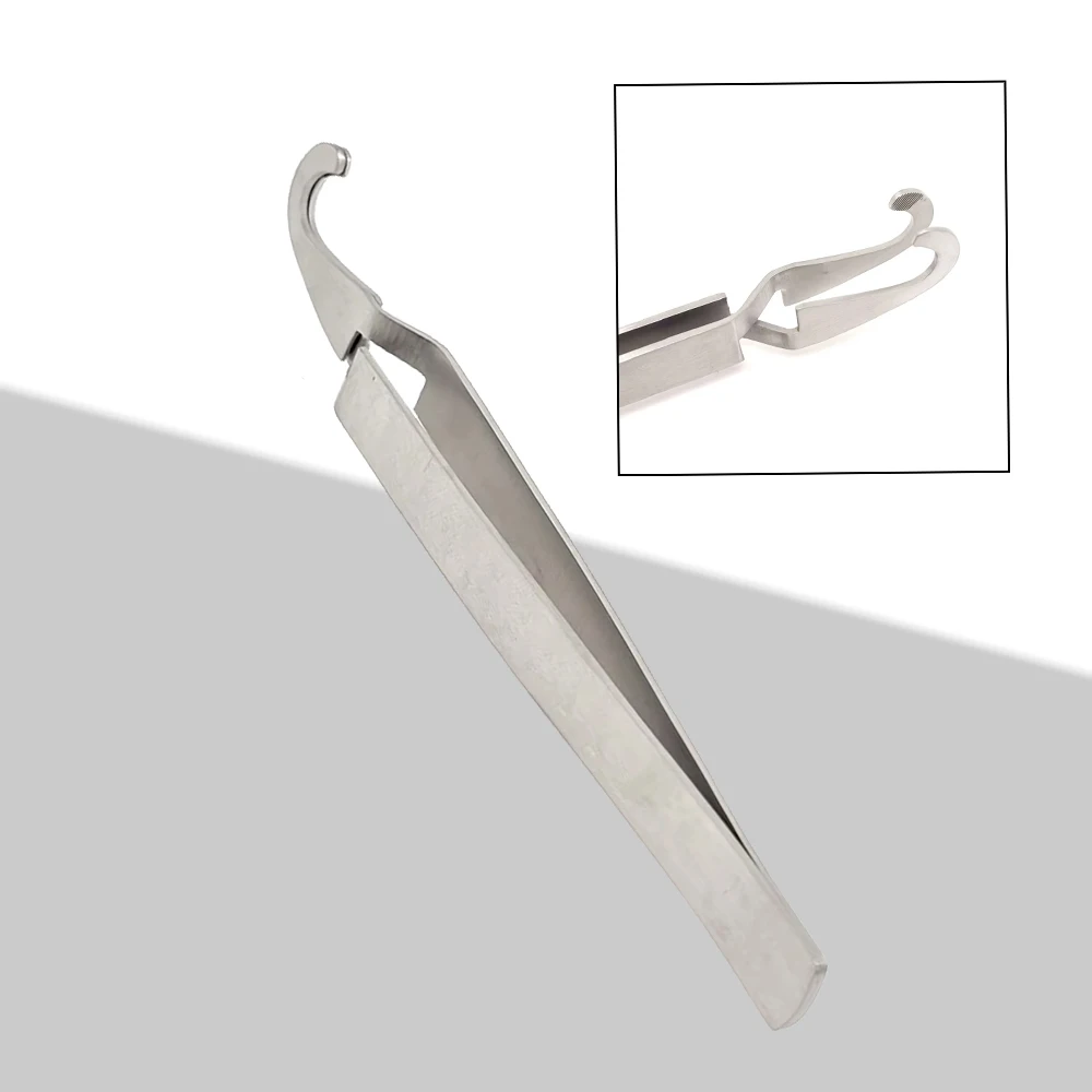 

Прецизионный стоматологический ортодонтический пинцет, держатель для лингваальных пуговиц, стоматологические хирургические инструменты из нержавеющей стали, инструмент