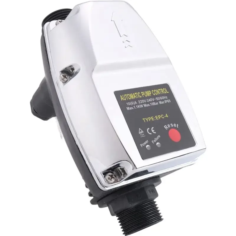 Water Pressure Booster Starting Controller Adjustable 1 Inch Pipe Automatic Pump Control On Off Mass Flow Switch 220V