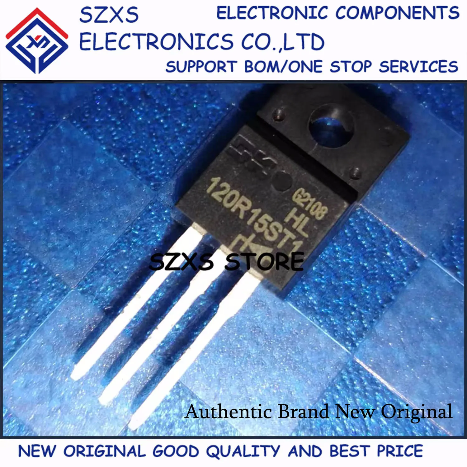 New Original 10Pcs 120R15ST1 DK5V120R15ST1 TO-220F Synchronous Rectifier Chip Schottky Rectifier Diode In Stock Good Quality