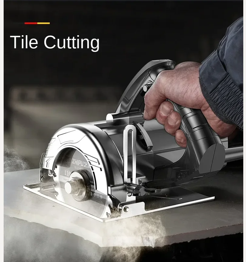 220V High-Quality Woodworking and Stone Cutting Machine with Electricity for Home Use QCC
