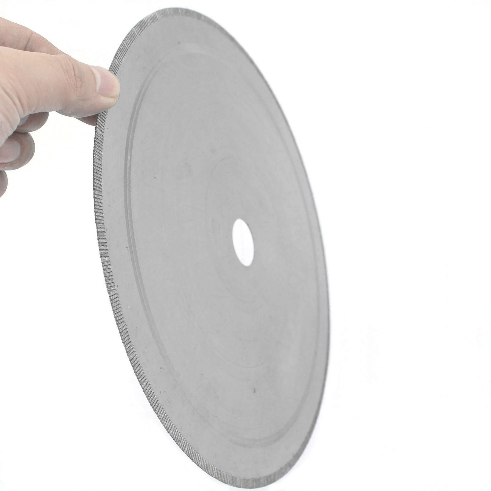 10" inch 250mm Diamond Circular Saw Blade Notched Rim Cutting Disc Arbor Hole 25.4mm(1") Bushing 3/4" Tools For Stone Jade Agate