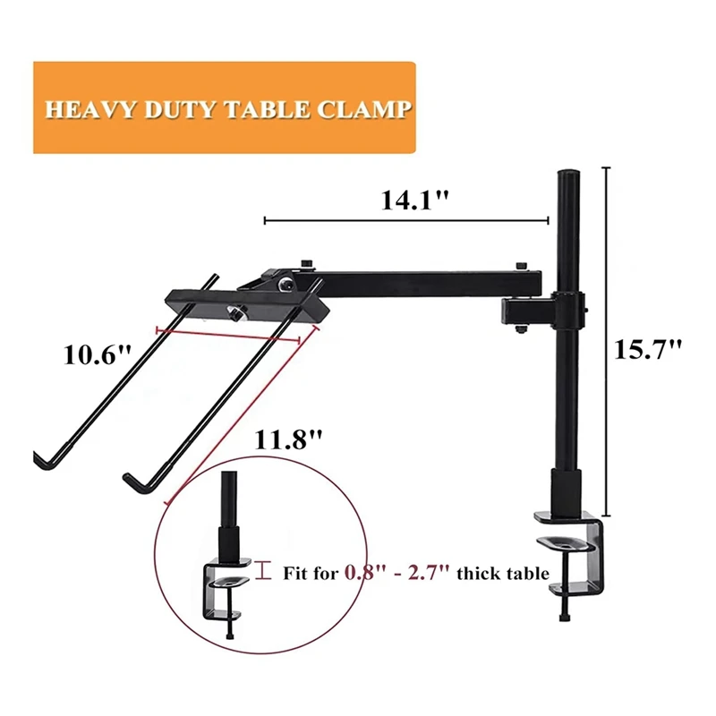 Metal Needlework Frame Stand Adjustable Rotating Embroidery Stand Embroidery Frame Stand For Needle Points, Easy To Use Durable