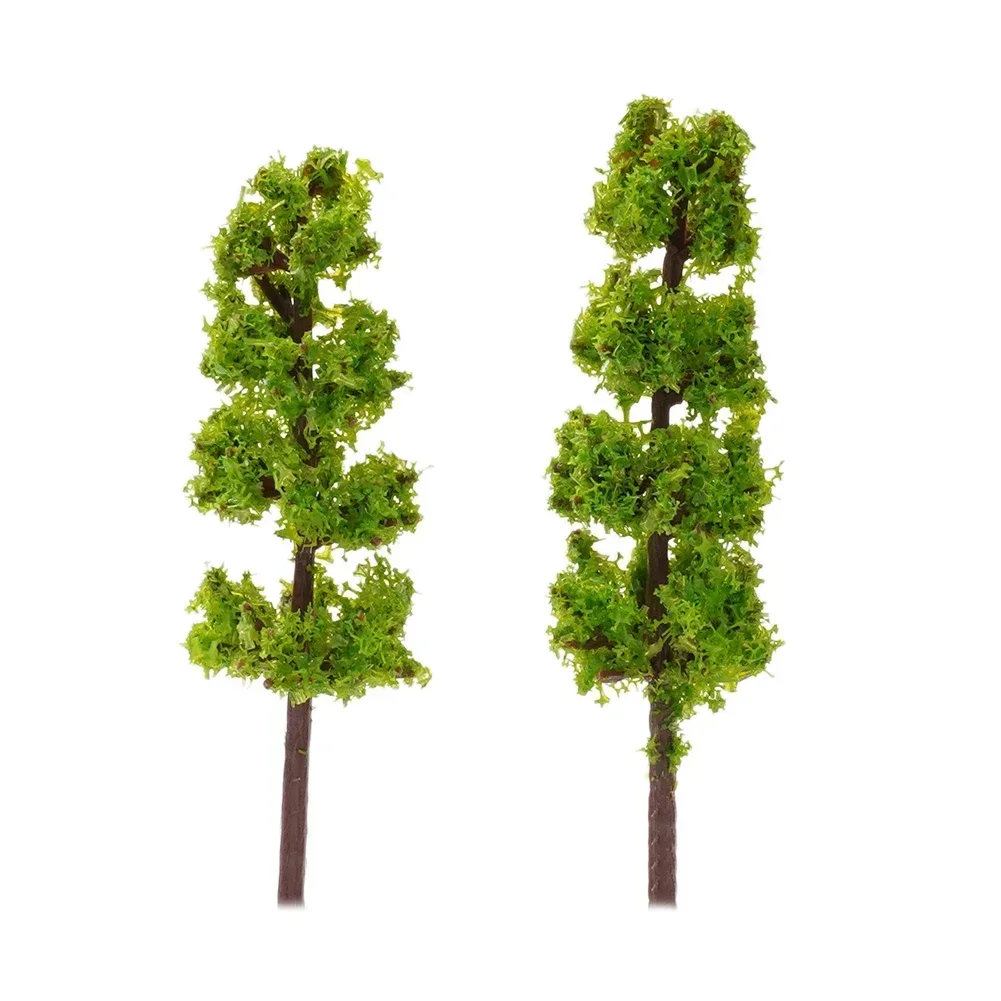 20szt Model Drzewa Pociąg Sztuczne Miniaturowe Drzewo Sceneria Kolej Dekoracja Budynek Krajobraz Akcesoria Zabawki Dla Dzieci