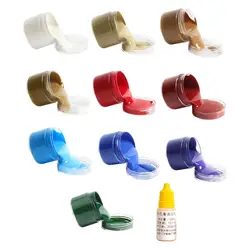 Leather Dye Paint Liquid 30ml Multi Pigment Colour Leather Edge Paint for Sofa Seat