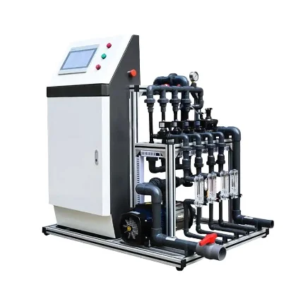 

Greenhouse farm hydroponics/NFT channel system intelligent automatic water and fertilizer irrigation integrated machine