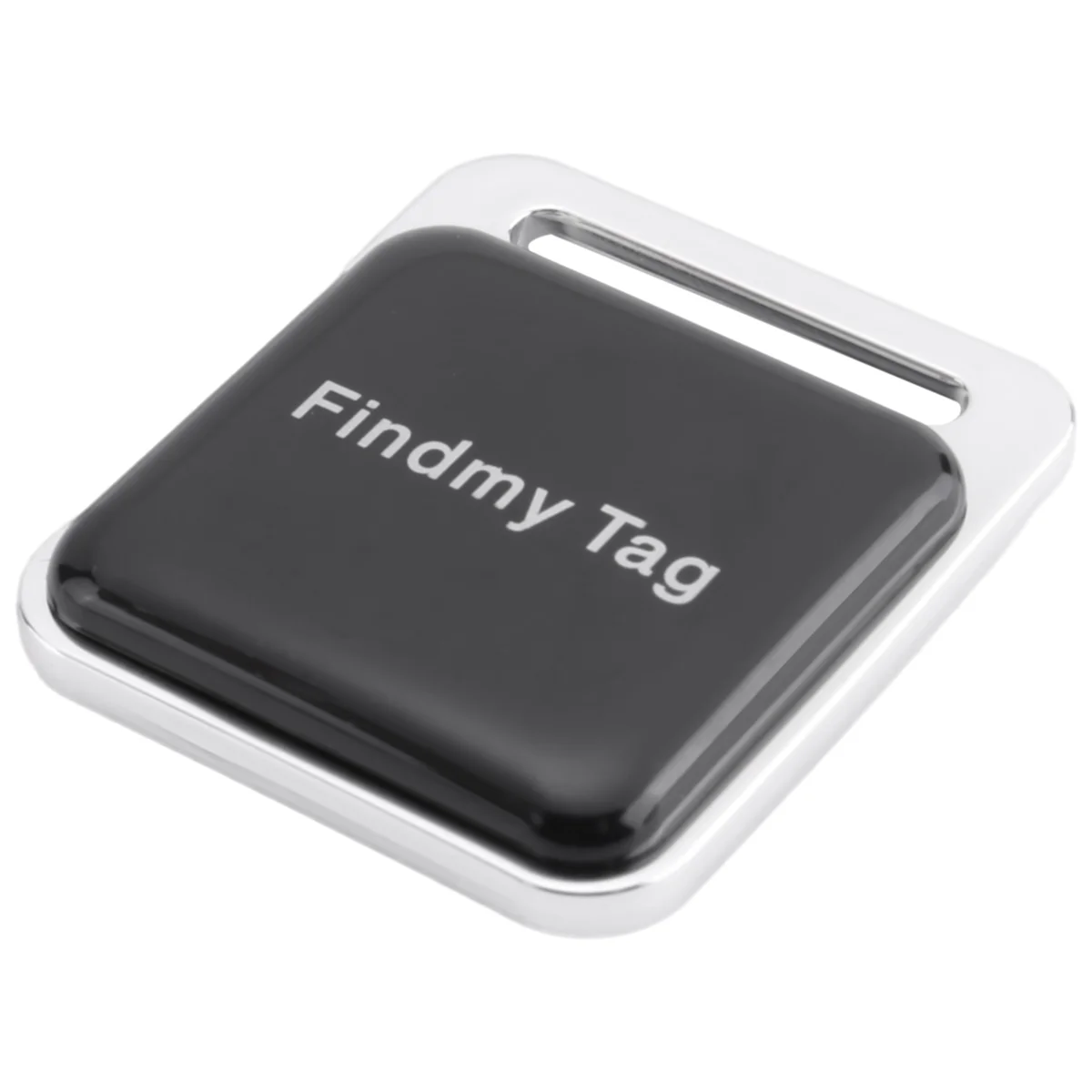 Wireless Mini GPS Tracker Anti Lost Alarm Key Child Bag Wallet Finder APP GPS Record Smart Tag for iPhone/Android-Black