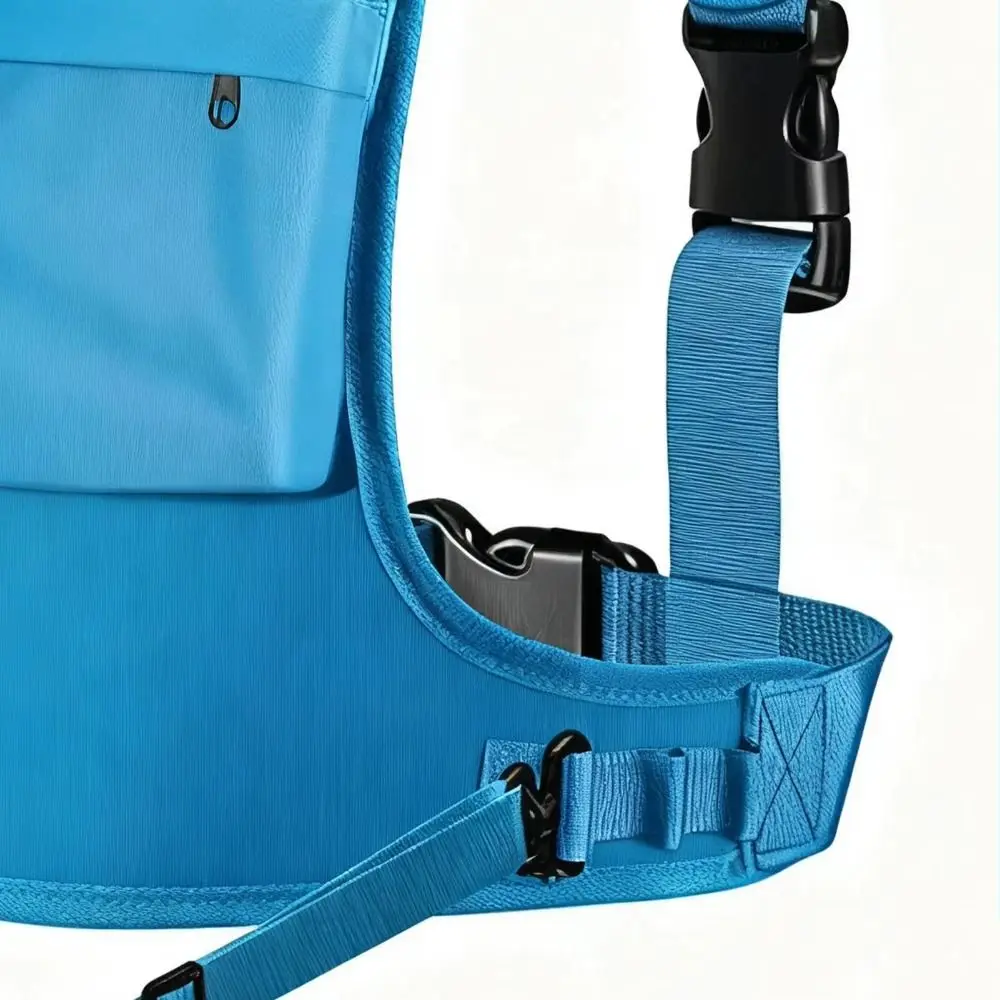 Adjustable Children's Traction Harness Backpack Lightweight Built-In Backpack Ski Harness Trainer Safety Traction Safety Belt