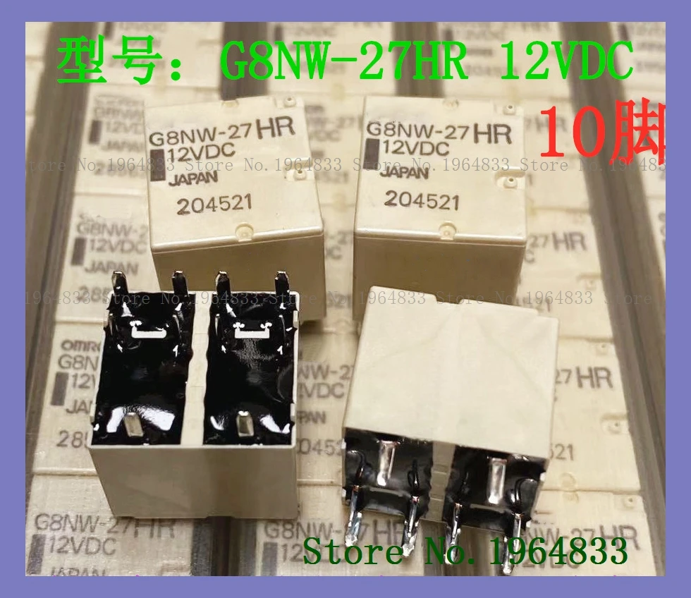 

G8NW-27HR 12VDC DIP-10 G8NW-27UR