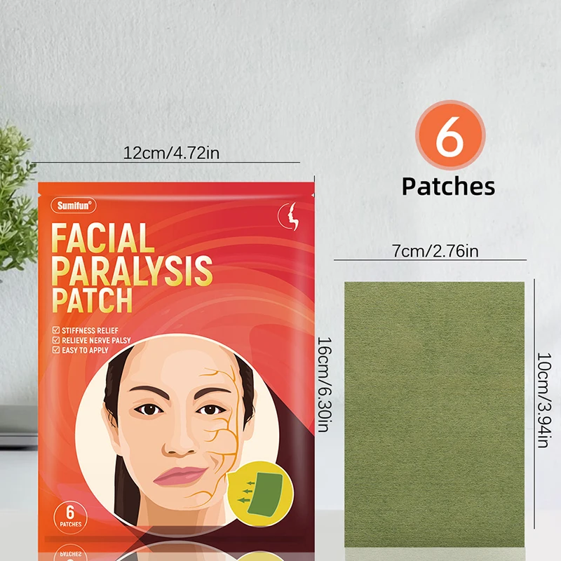 

Парализ лица, тяговый массажный пластырь для акупунктурных точек, разблокирующая выпрямляющая наклейка для восстановления лица