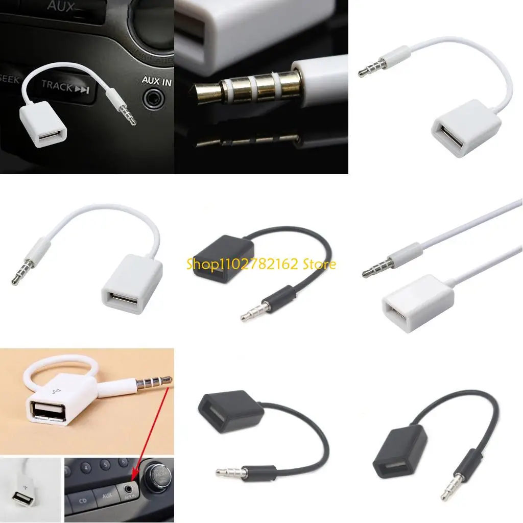

547B Car Stereo USB Adapter Cable for Music Streaming Without Decoding Functionality