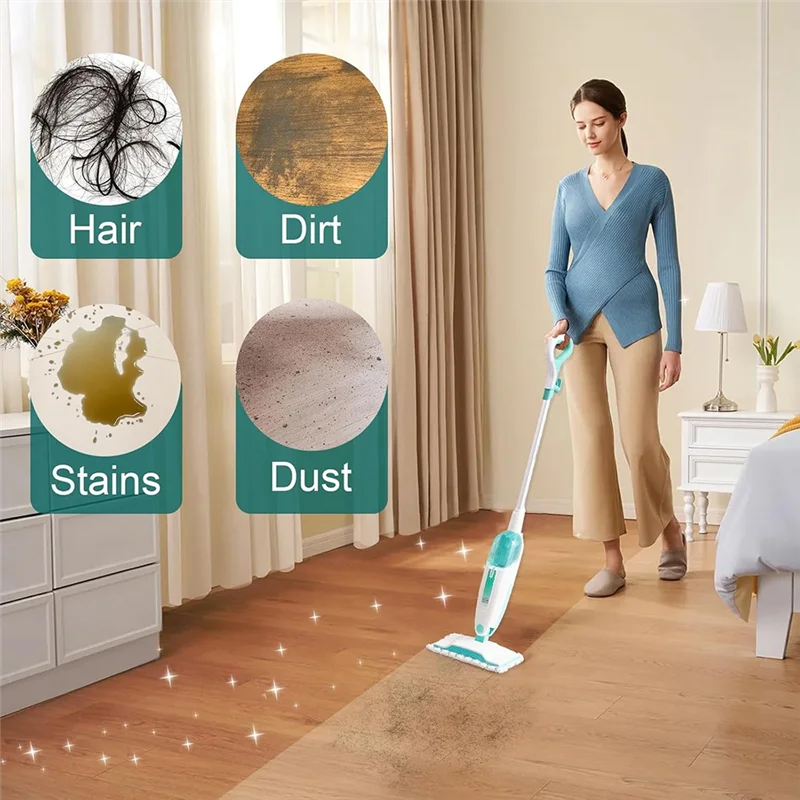 【Minimalist】For Shark Steam Mop S1000/S1000A/S1000C/S1000WM/S1001C Compatible 6PCS Replacement Steam Pads