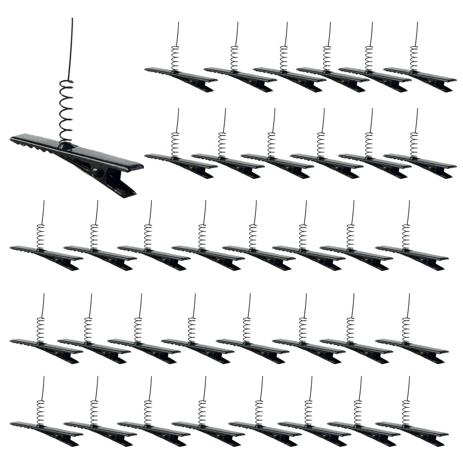 100/200/500Pcs Metal Alligator Clips Duck Billed Hair Clips DIY Headdress Accessories Handmade Hairpins for School Home Party