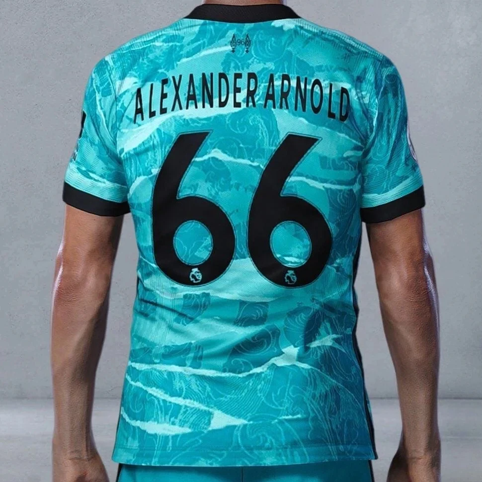 

Liverpool 2025 Retro Player Version Summer Football Quick-drying No. 66 T-shirt Men's Short-sleeved Breathable Motorcycle Casual