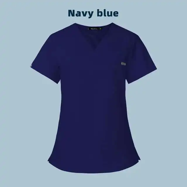 Unisex High Quality Scrub Jogging Tops Doctor Nurse Uniform Lab Hotel Work Clothes Health Care Blouse Medical Accessories