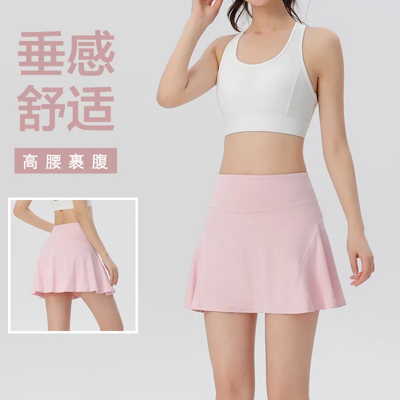 

Summer Anti-light Running Sports Shorts Women's Loose Fast-drying High-waisted Fitness Hot Pants Yoga Baseball Tennis Culottes
